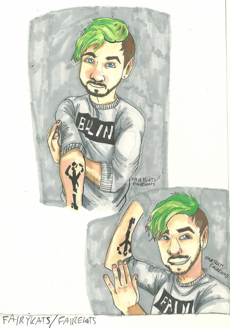 Jacksepticeye Tattoo by FairyKats on DeviantArt