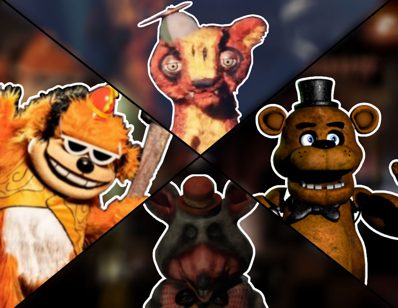 Distorted Animatronics Horror Animatronics by JonhBB93 on DeviantArt