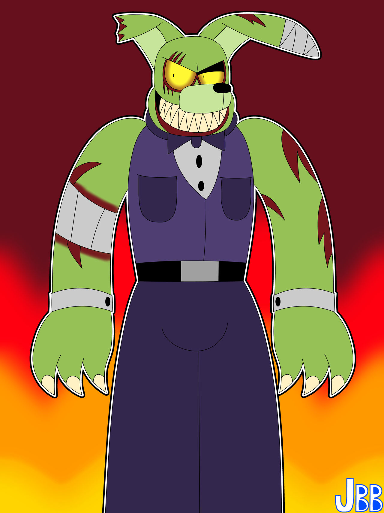 Evolution Spring Trap Deviantart SPRINGTRAP by JonhBB93 on DeviantArt