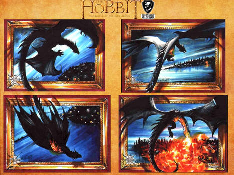 The Hobbit Official set - dragons