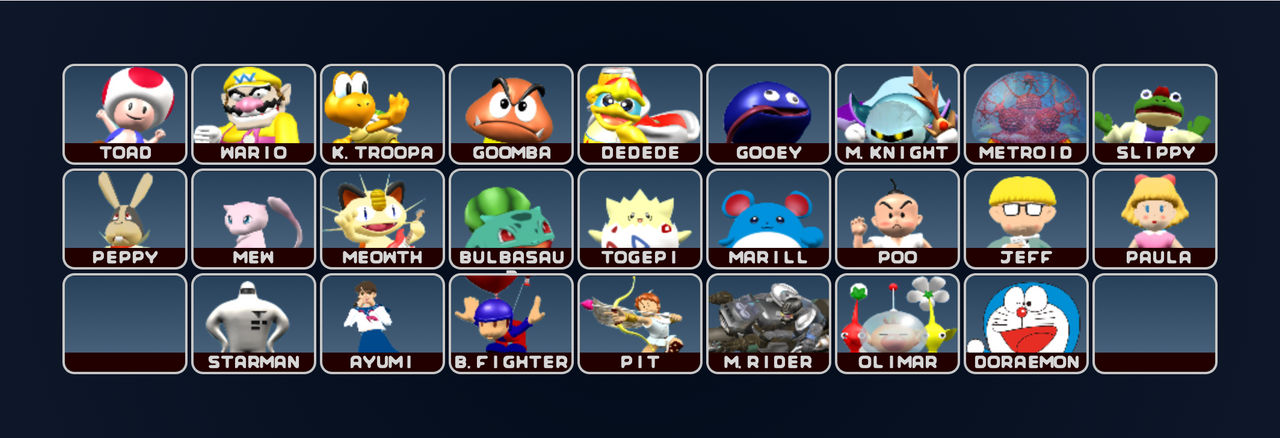 Smash 2 voted character as fighter to on roster! by DGTBBFDI on DeviantArt
