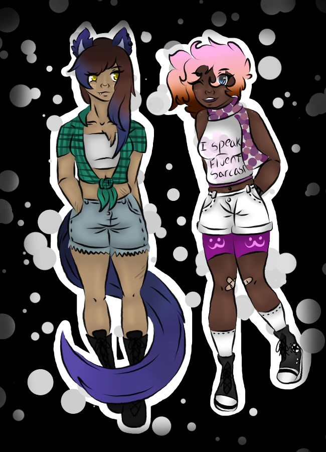 [Art Trade]Martina and Ellie|Aphmau OCs by RavenClawGaming on DeviantArt