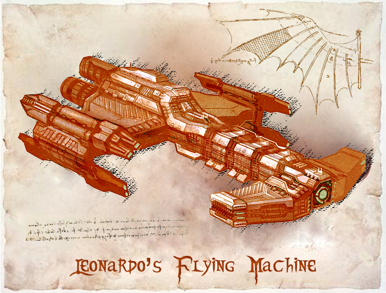 Leonardo's Flying Machine