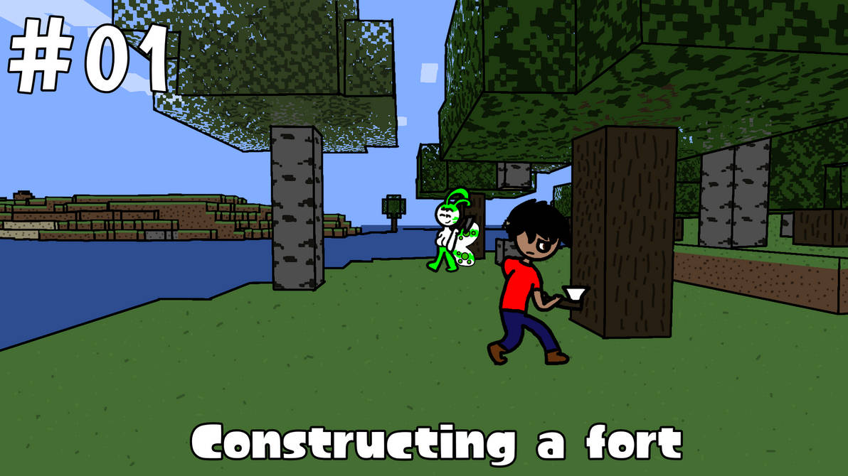 Thumbnail for Episode 1 of Minecraft series by TheAaronIslandGuy on