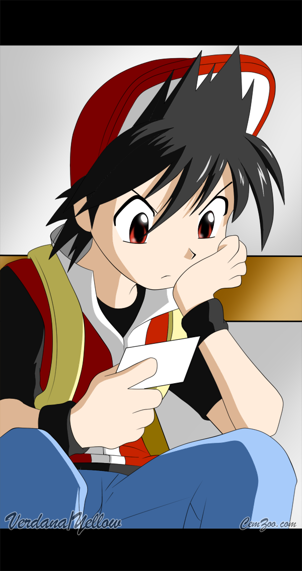 Pokemon Adventures Manga Red by wintervain on DeviantArt