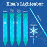 Lightsaber Elsa Design