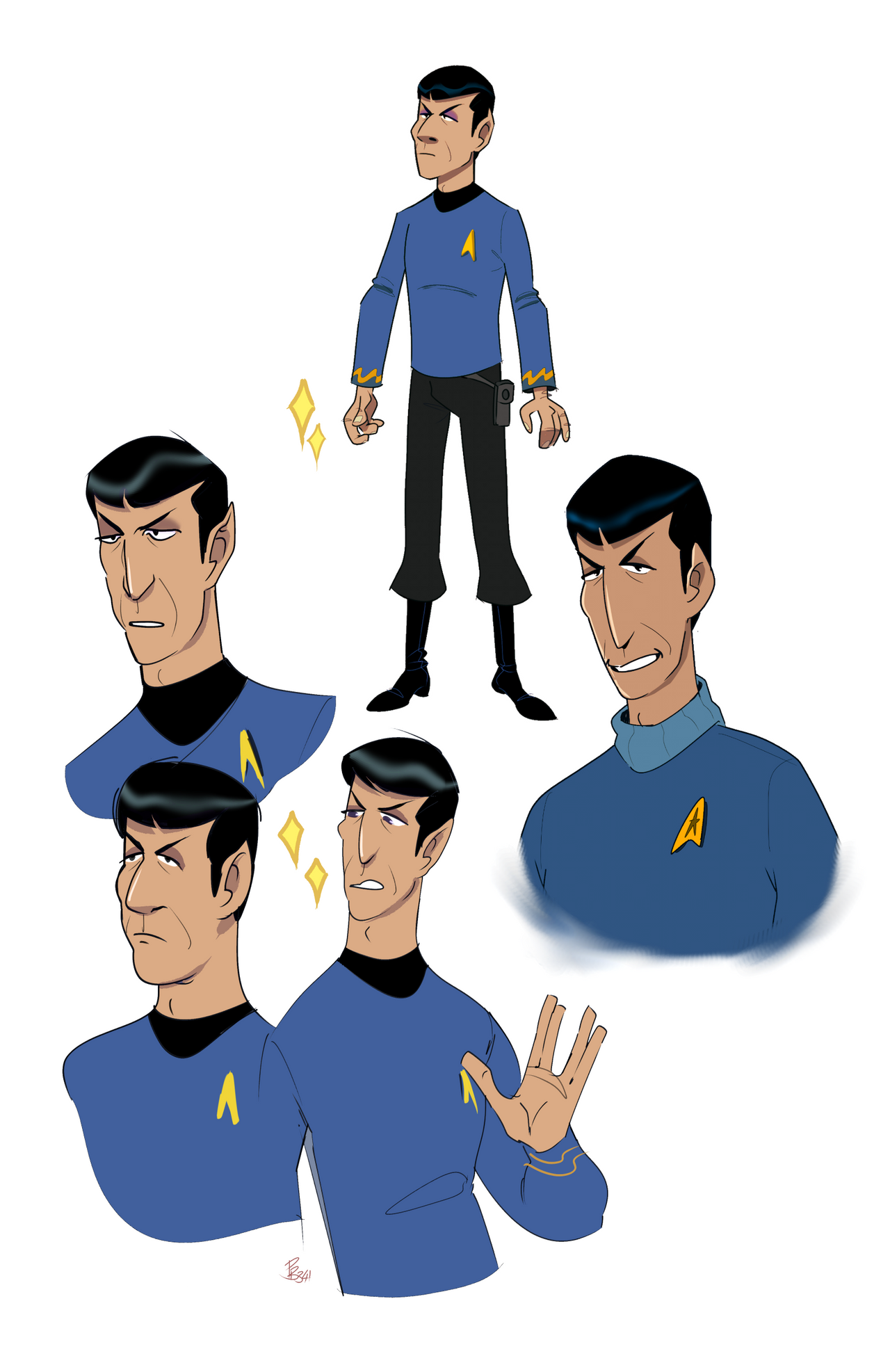 All Spocks Some Spocks by PandorasBox341 on DeviantArt