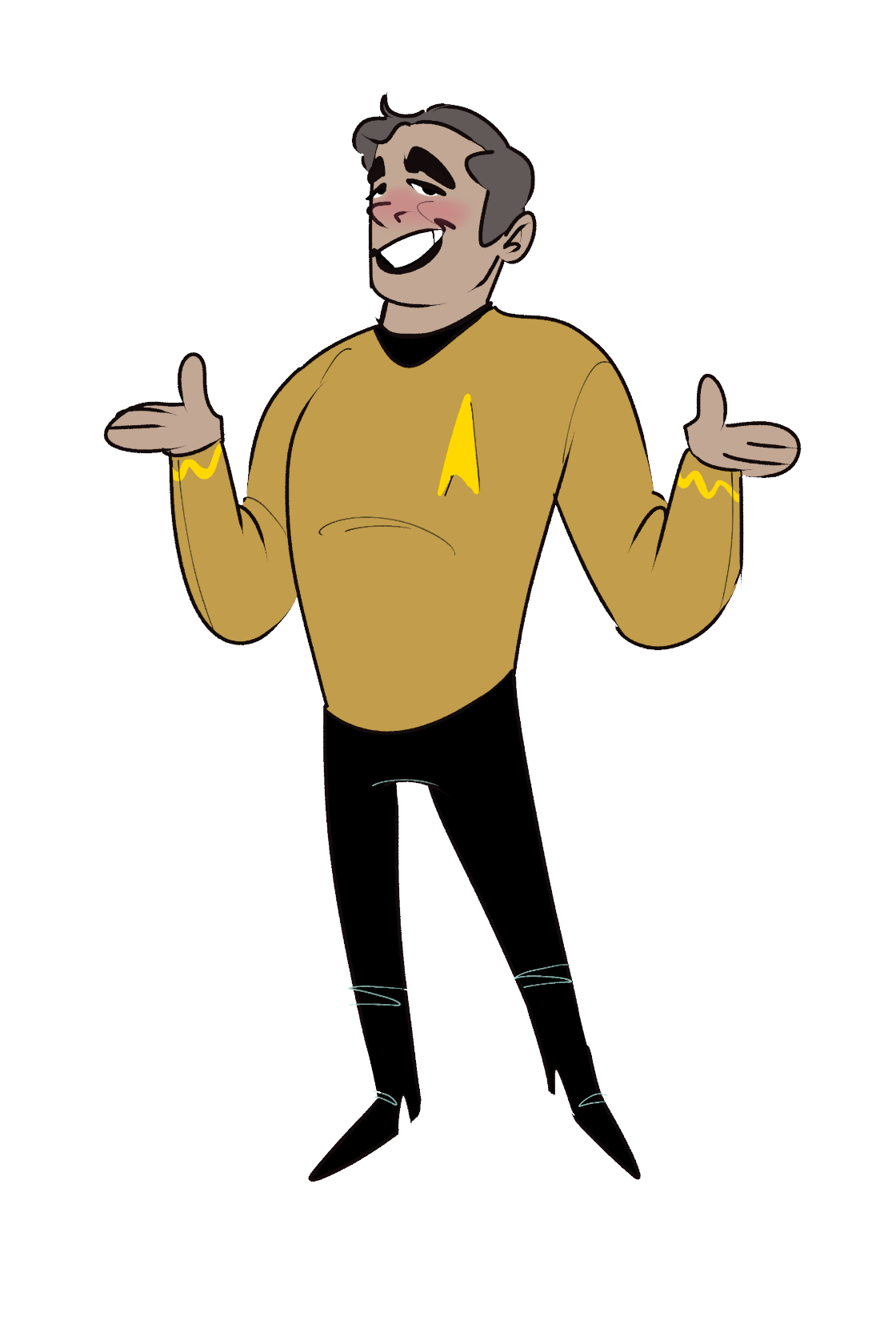 Captain Quick A quick Captain Kirk by PandorasBox341 on DeviantArt