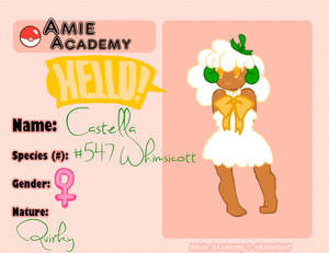 Amie Academy Application for Castella