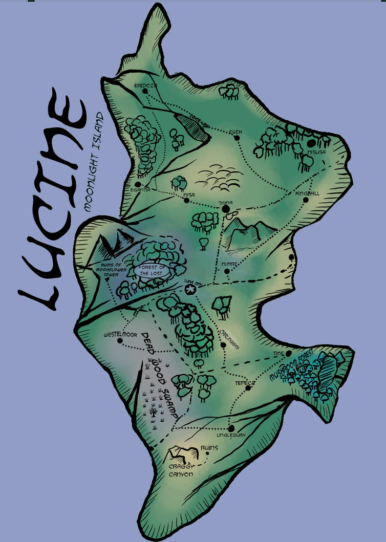 Map of Lucine by skystears on DeviantArt