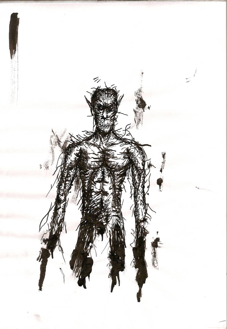 Humanoid Ink Creature Humanoid Ink by b3ngi on DeviantArt