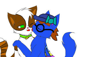 DEEcat98 kisses Dander