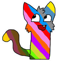 John the EPIC RAINBOW LOLING CAT