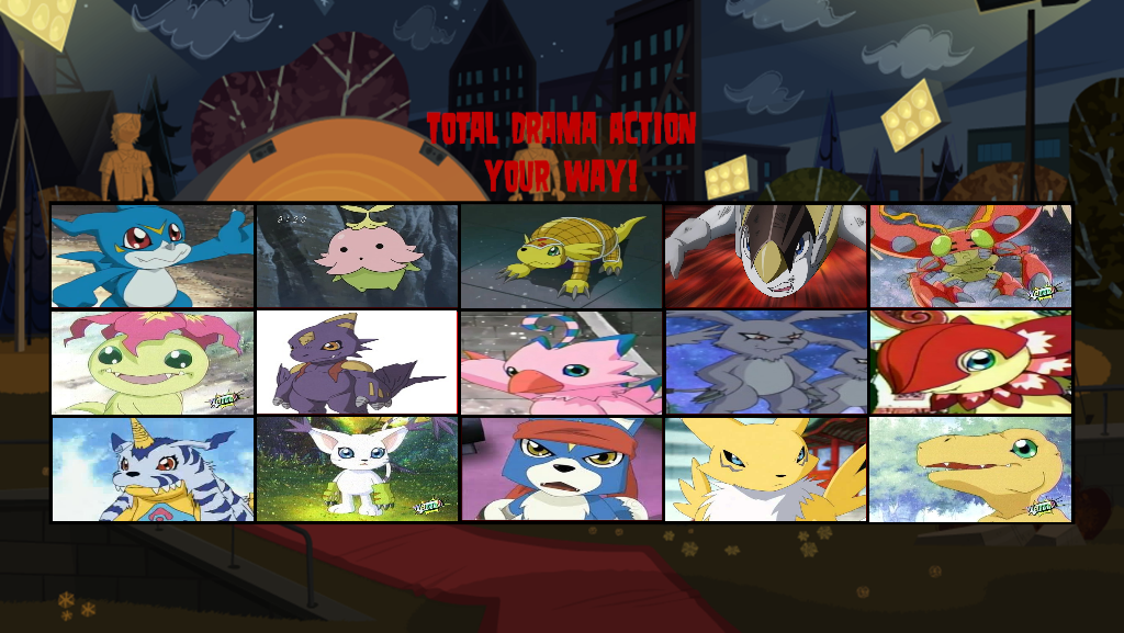Total Digimon Action Elimination Order by DEEcat98 on DeviantArt