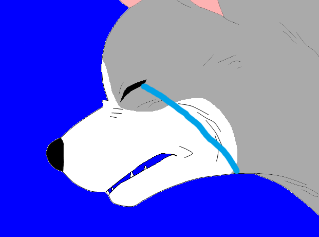 Frenchie from Nine Dog Christmas crying by DEEcat98 on DeviantArt