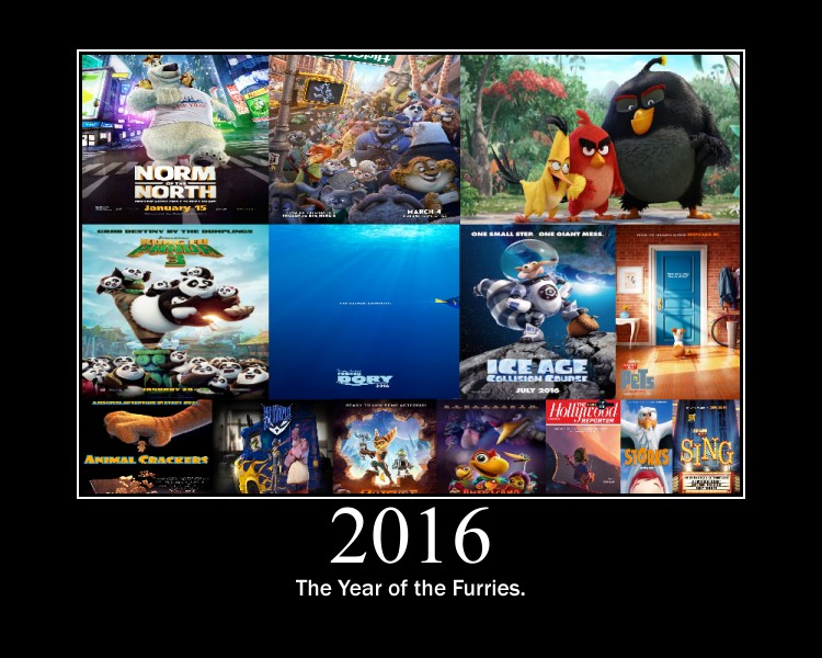 2016 - The Year of the Furries Motivational Poster