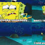 Lola and Lana spy on Spongebob