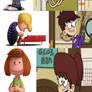 Loud House and Peanuts Character Comparisons