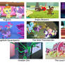 My Little Pony Nickelodeon Shows Comparison Chart