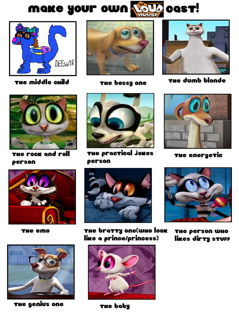 The Twisted Whisker House Cast by DEEcat98 on DeviantArt The Twisted Whisker House Cast by DEEcat98 on DeviantArt
