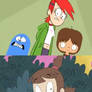 Audrey Grosses Out Mac, Bloo, and Frankie