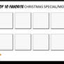 Top 10 Favorite Christmas Special/Movie Characters