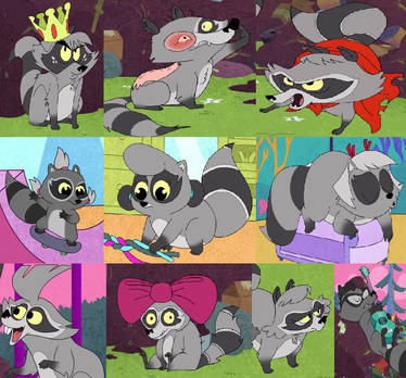 Harvey Kid Raccoons