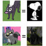 What I have noticed on the 2 recurring HSK Animals