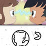 The Moon wants Audrey and Melvin to Kiss