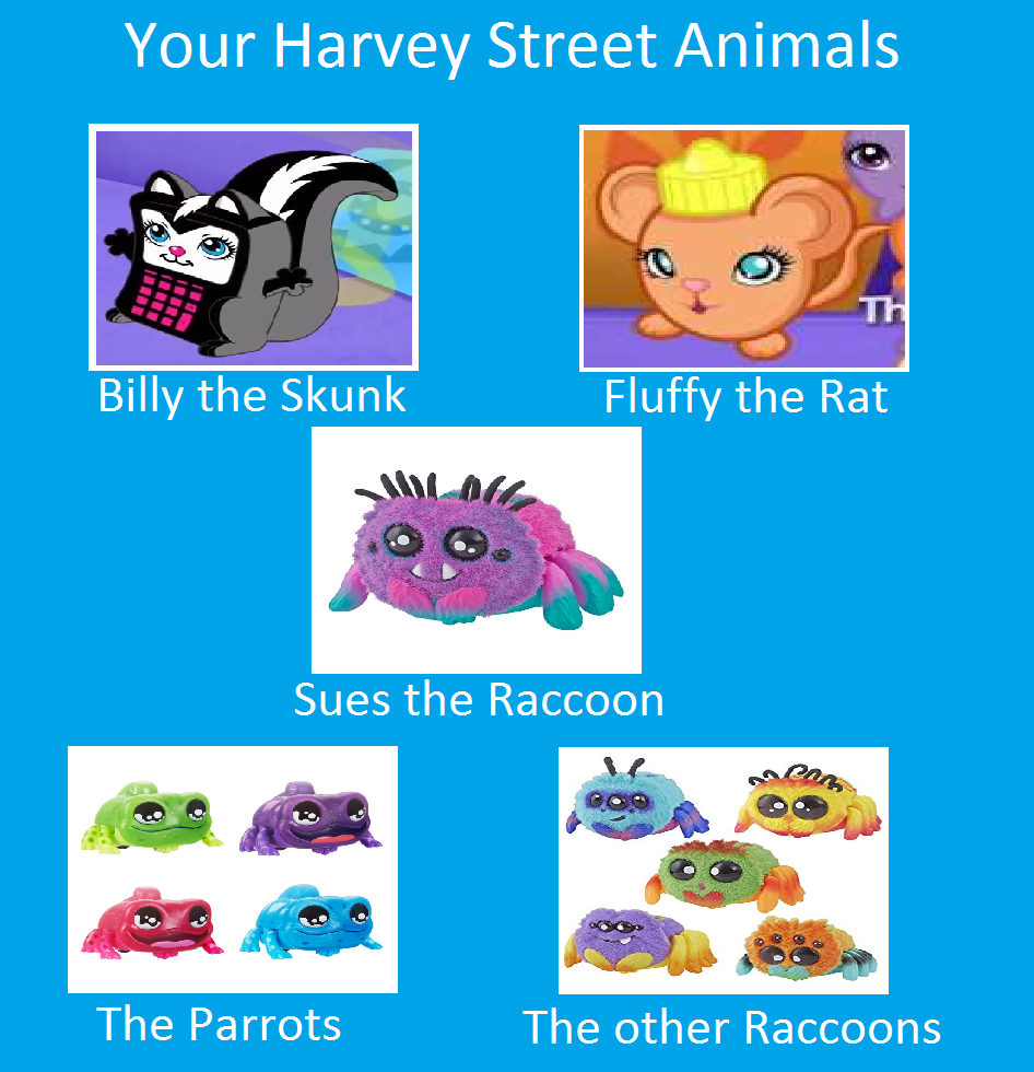 Harvey Animals for Pocketville Pets