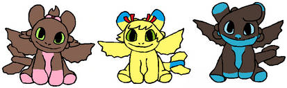 Baby Dragon Harvey Girls