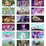 MLP HSK Episodes Comparison Chart