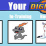 Diane's Gomamon's Digivolutions (Dark)