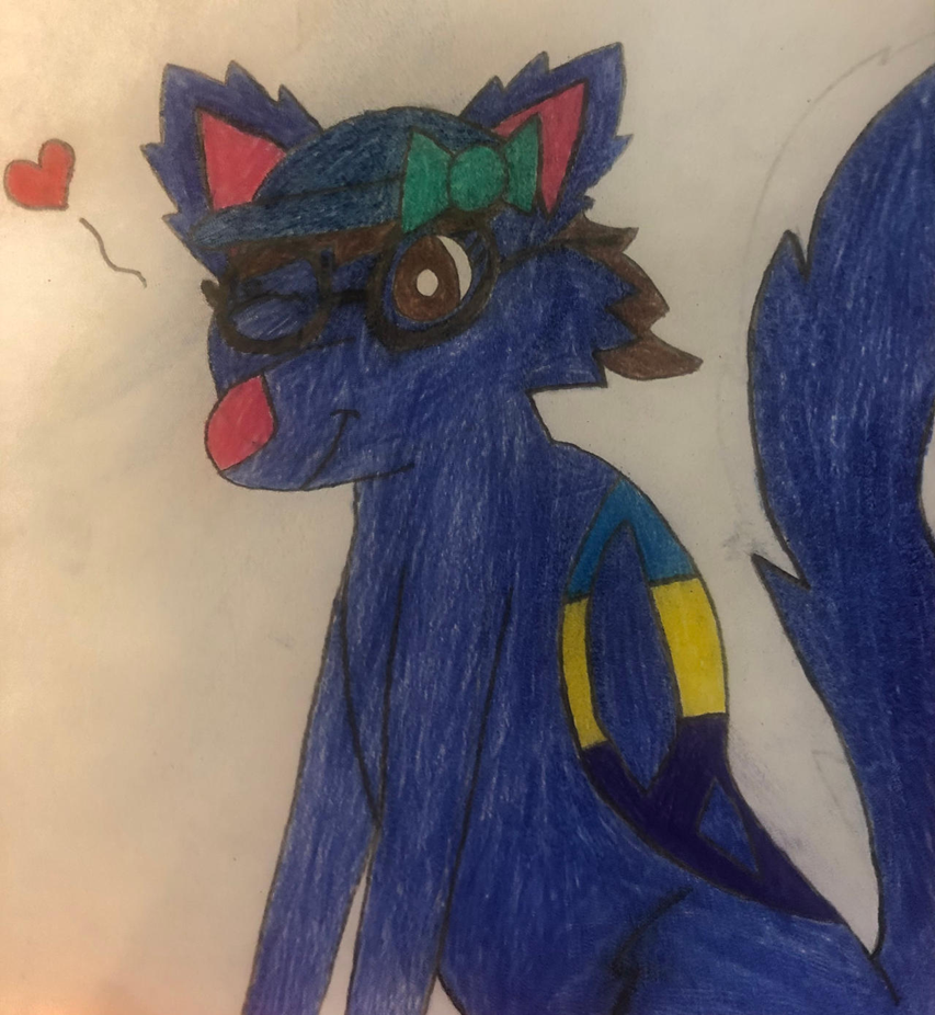 Diane the Cat Drawing