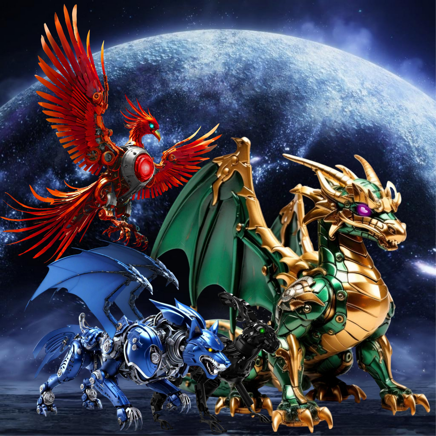 Power Rangers Mythic Heroes - Mythic Zords by RabbitRangerCZ on DeviantArt