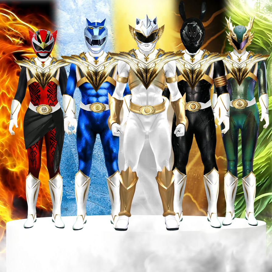Power Rangers Mythic Heroes by RabbitRangerCZ on DeviantArt