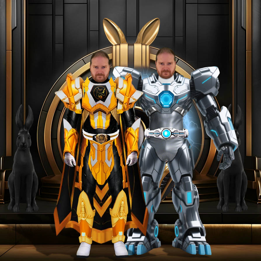 Rabbit Ranger Team Up - Cyborg Ranger by RabbitRangerCZ on DeviantArt