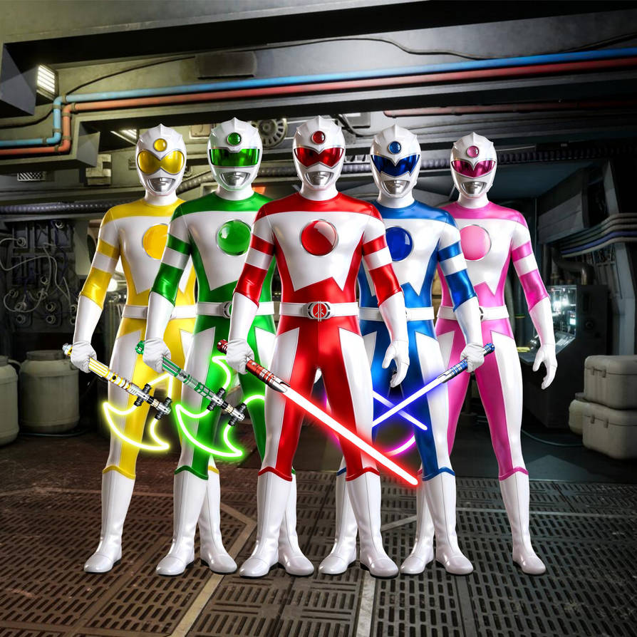 Power Rangers Lost Jedis by RabbitRangerCZ on DeviantArt