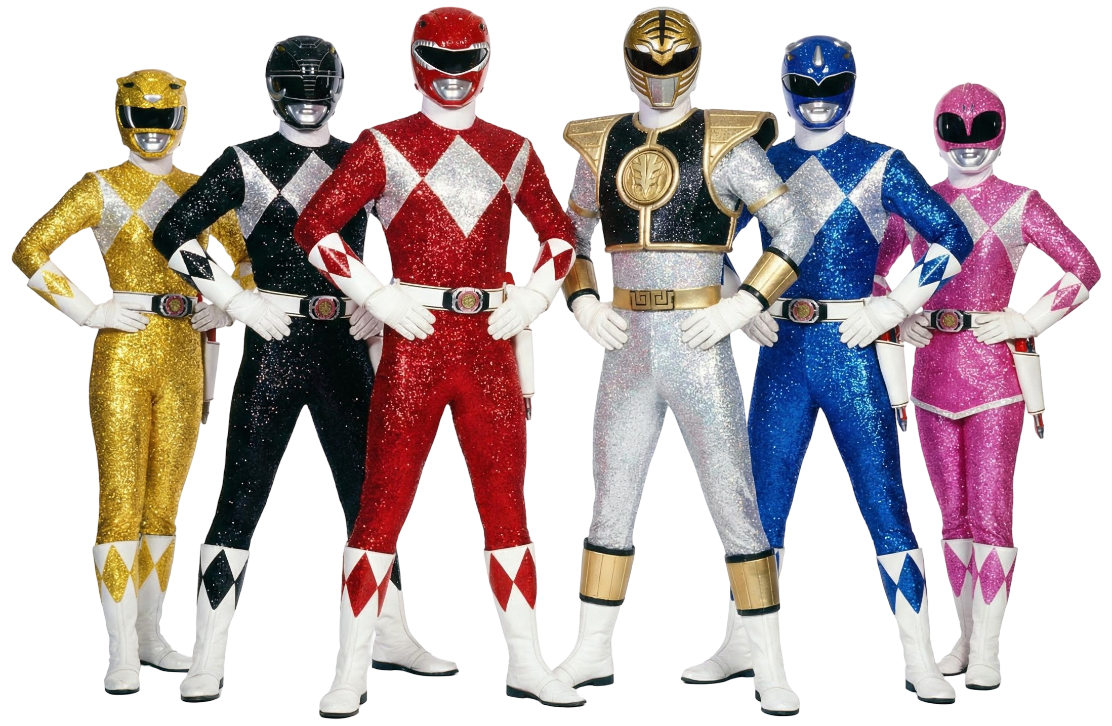 Power Ranger Before Armor Mighty Morphin Power Rangers - Metallic Armor by RabbitRangerCZ on ...