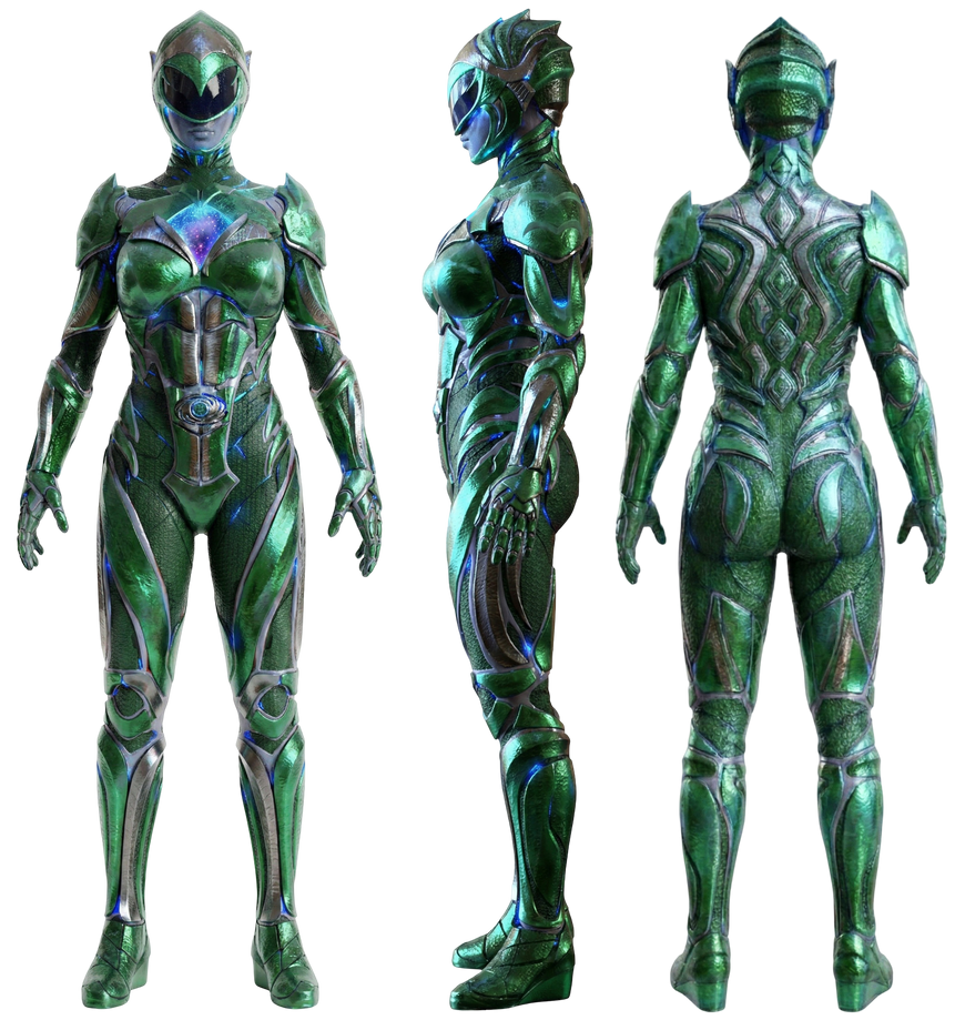 Saban's Power Rangers - Green Ranger (Rita) by RabbitRangerCZ on DeviantArt
