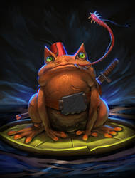 Toad warrior