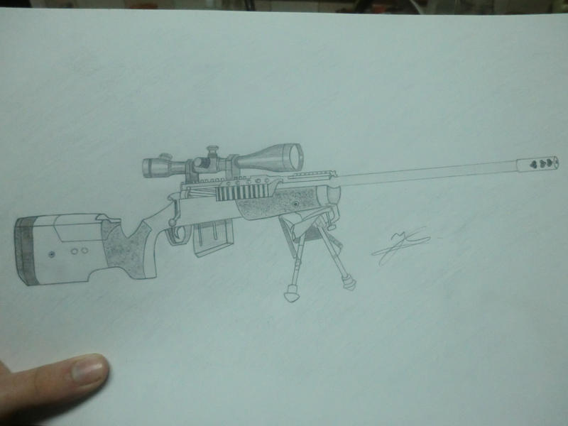 Mcmillan TAC-338 Sniper Rifle Chris Kyle Tribute by thecasi47 on DeviantArt