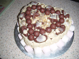 Mega Chocolate and Marshmallow Cake