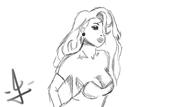 5 minutes-Jessica Rabbit... or something like that