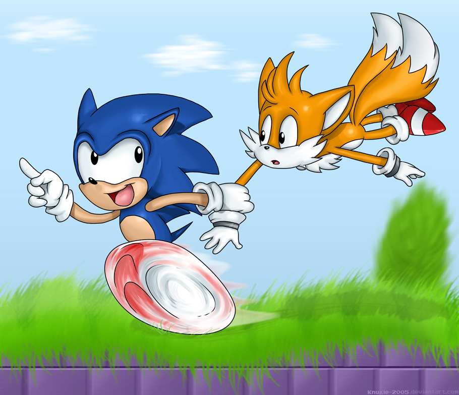 'This way, Tails'