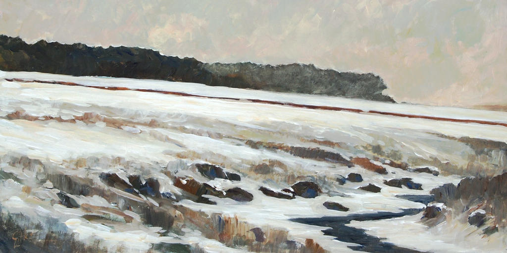 The Brook in Early Winter by litka The Brook in Early Winter by litka