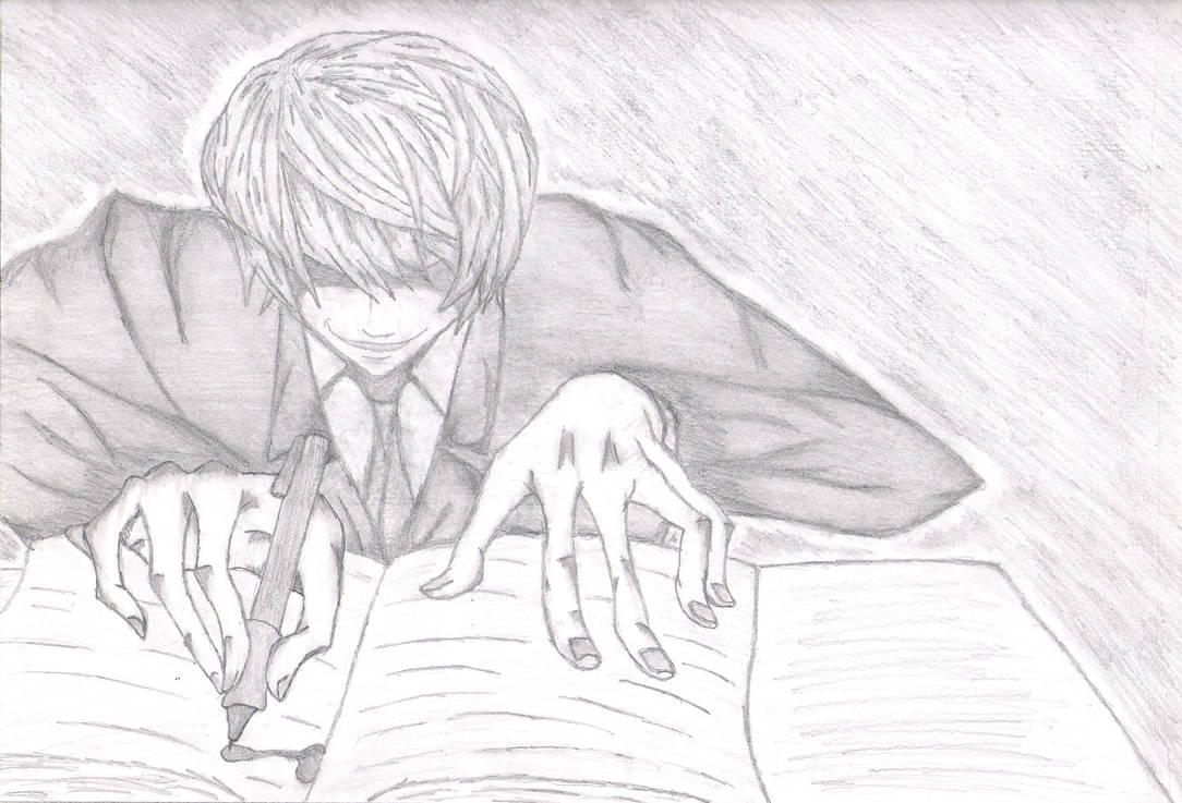 DeathNote Drawing 001 by Vaultapple on DeviantArt