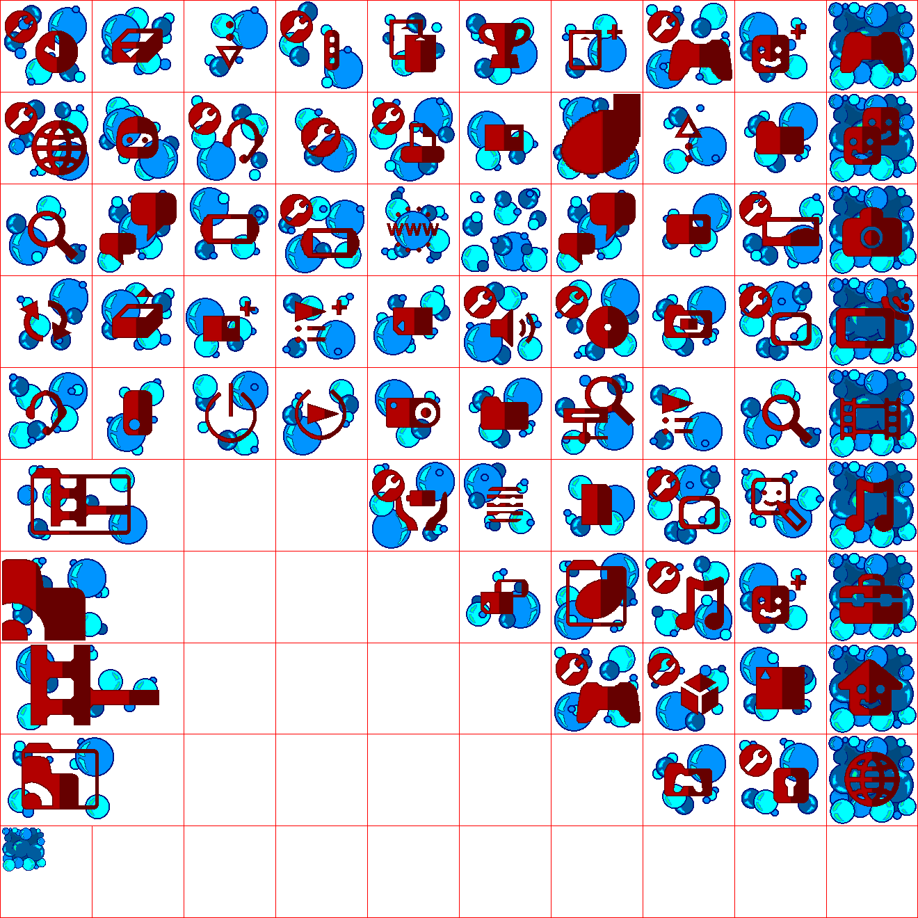 Ps3 Theme 002 Bubble Tiles