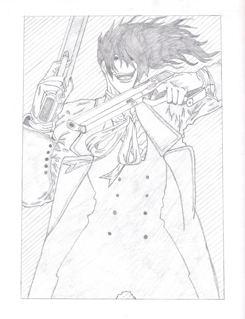 Draw Hellsing Hellsing Drawing 009 by Vaultapple on DeviantArt