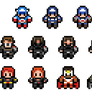 Captain America: Winter Soldier Sprites